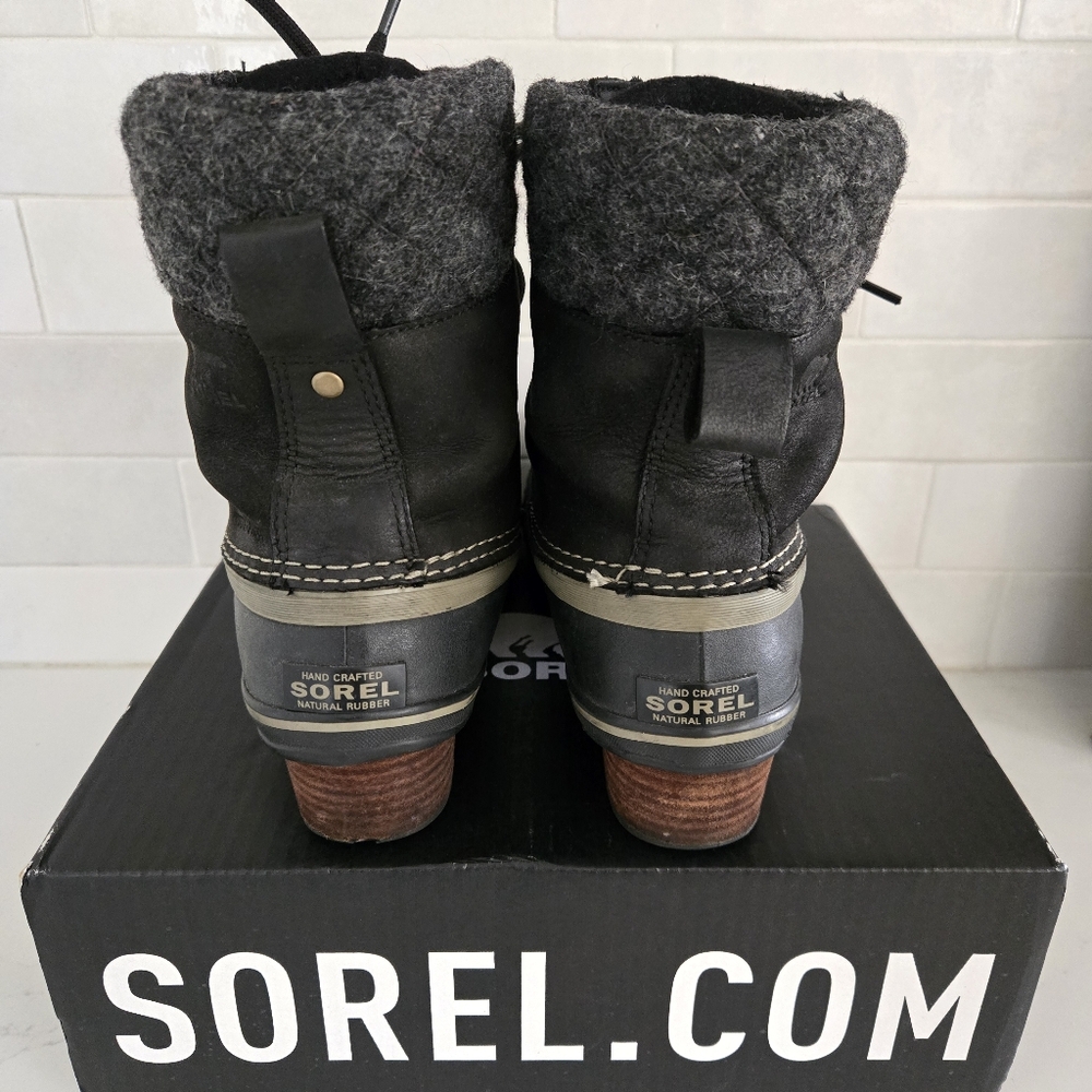 Sorel Slimpack II Lace-Up Waterproof Leather Insulated Rubber Winter Snow Boot 9 - Picture 4 of 9